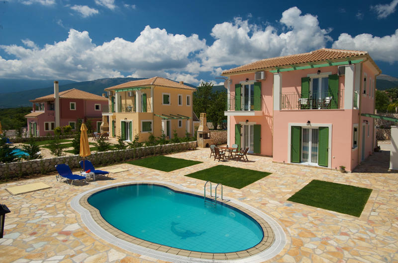 Iliachtides Villas Karavomylos Exterior foto